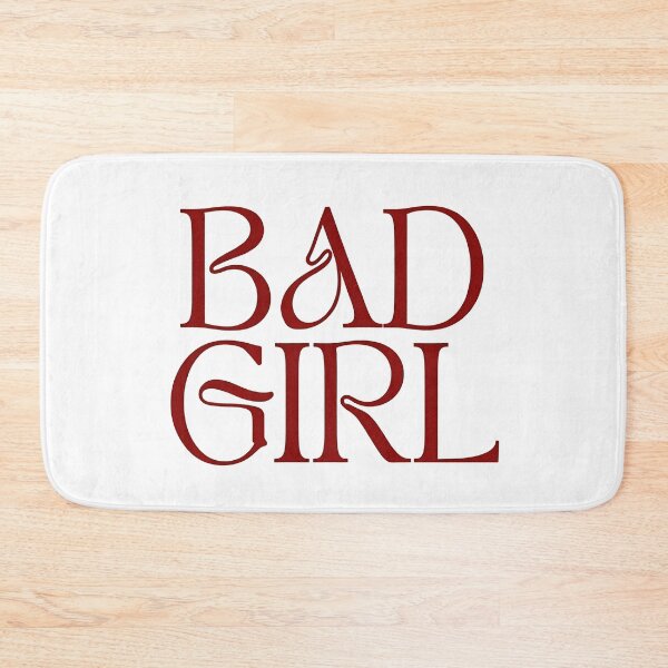 Item preview, Minimalist Bad Girl Typography designed and sold by HappyOops.