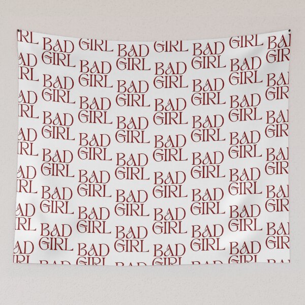Item preview, Minimalist Bad Girl Typography designed and sold by HappyOops.