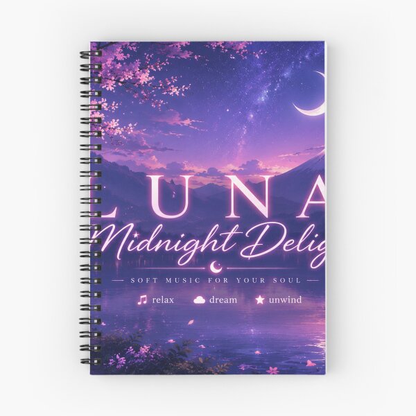 Item preview, Luna Midnight Delight — Japanese Night Sky Anime Fantasy Art designed and sold by middelight-luna.