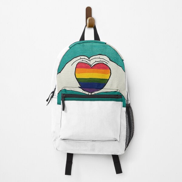 Item preview, Pride Hand Rainbow Heart designed and sold by Colorsoflove613.