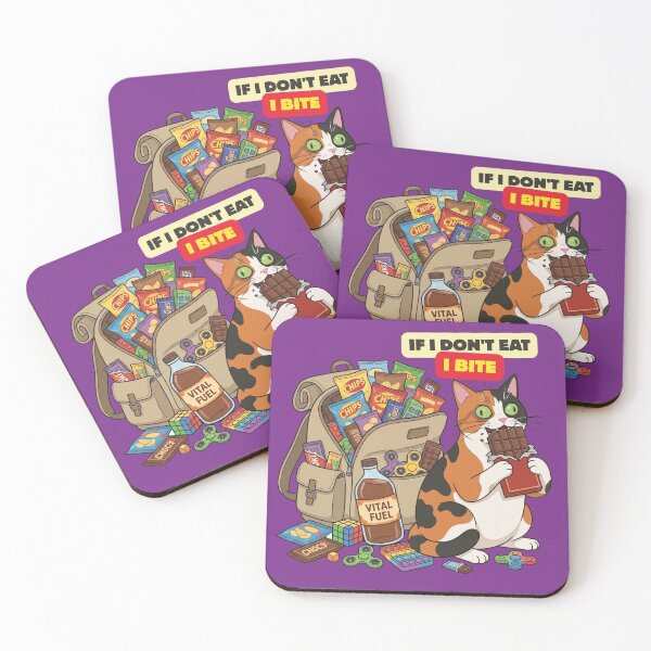 Item preview,  Casimira: Hangry Survival Kit - Sensory Overload Snack Sticker designed and sold by catastrocat.
