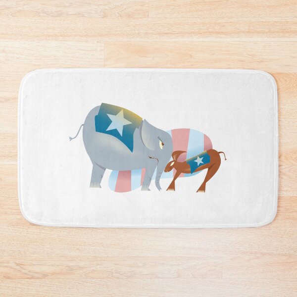 Item preview, Republican Democrat mascots Clash! American politics designed and sold by Rolographics1.