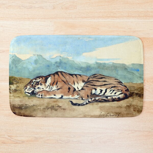 Item preview, The Royal Tiger - Eugene Delacroix designed and sold by Jon-Baran.
