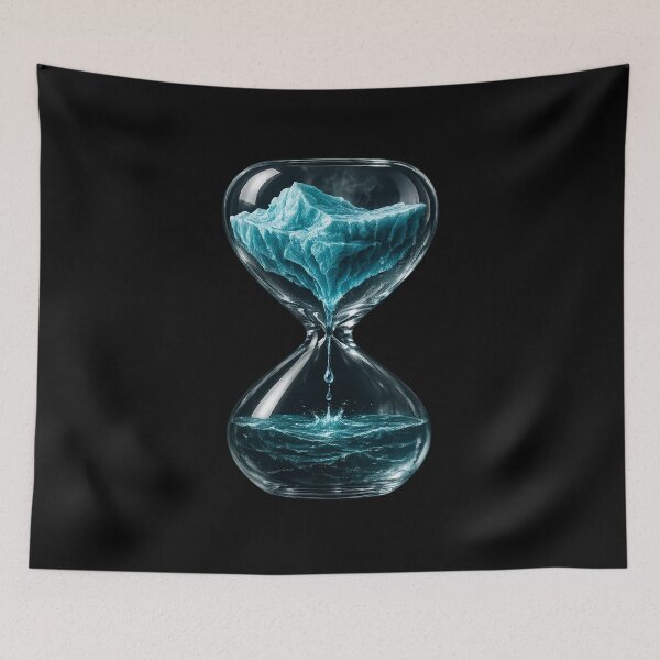 Item preview, Glacial hourglass – melting of time designed and sold by NoNameDrops.