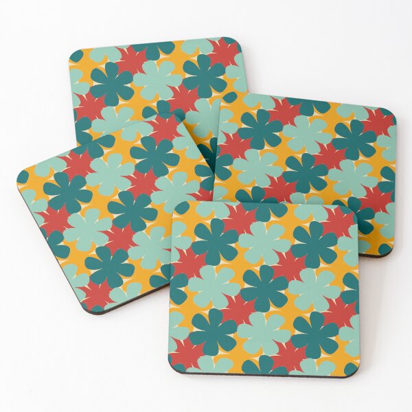 Item preview, Colourful Mid-Century Flowers Design E9 designed and sold by StefanStudioArt.