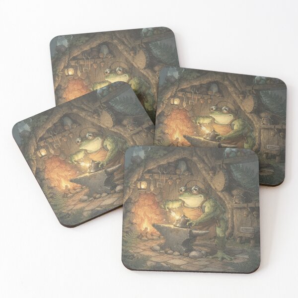 Item preview, The Toad Blacksmith designed and sold by PictorialWhimsy.