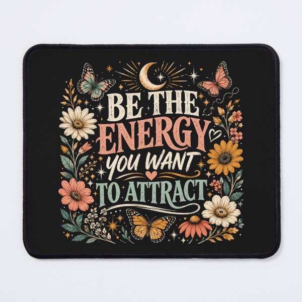 Item preview, Be The Energy You Want To Attract designed and sold by INKRebelGraphic.