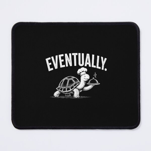 Item preview, Eventually Turtle Chef – Funny Kitchen Humor designed and sold by supersanko.