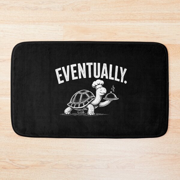 Item preview, Eventually Turtle Chef – Funny Kitchen Humor designed and sold by supersanko.