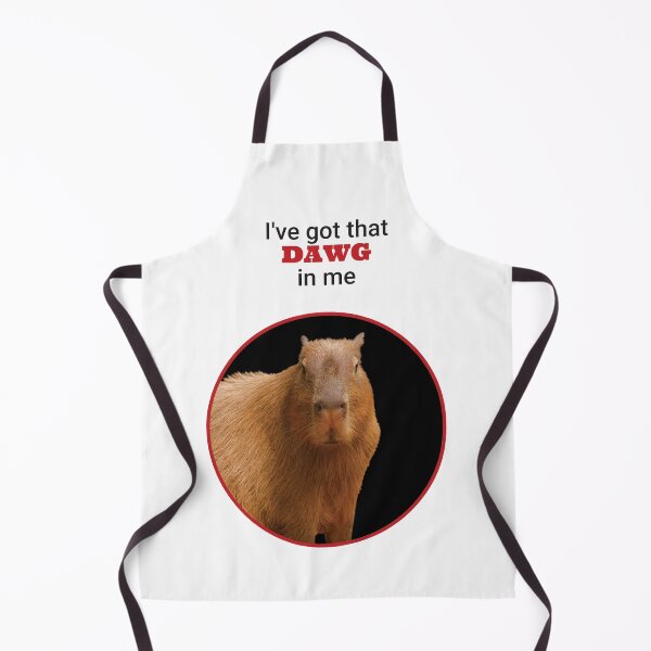 Item preview, I've got that DAWG in me (Capybara, White BG) designed and sold by AxelResinDesign.