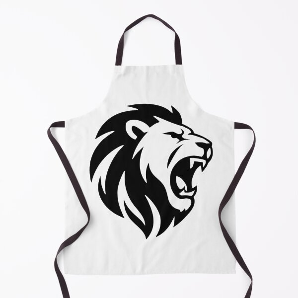 Item preview, Majestic Roaring Lion Line Art designed and sold by Form & Fauna.