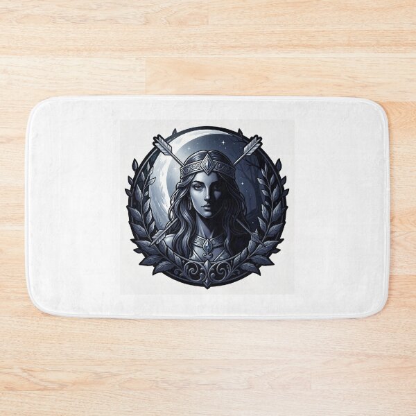 Item preview, Artemis — Goddess of the Hunt | Moon & Arrows Emblem designed and sold by NoctPrints.