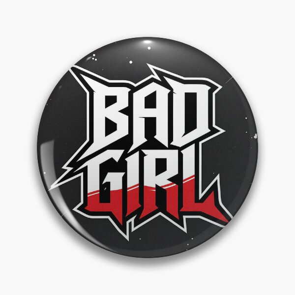 Item preview, Punk Rock Bad Girl Logo designed and sold by HappyOops.