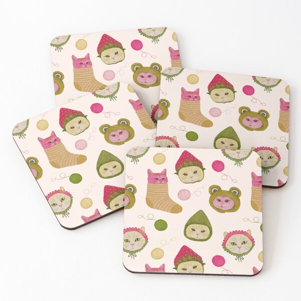 Item preview, Strawberry and Frog Cat Friends designed and sold by Polachee.