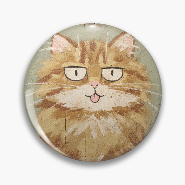 Item preview, Ginger Cat Mid-Blep designed and sold by PictorialWhimsy.