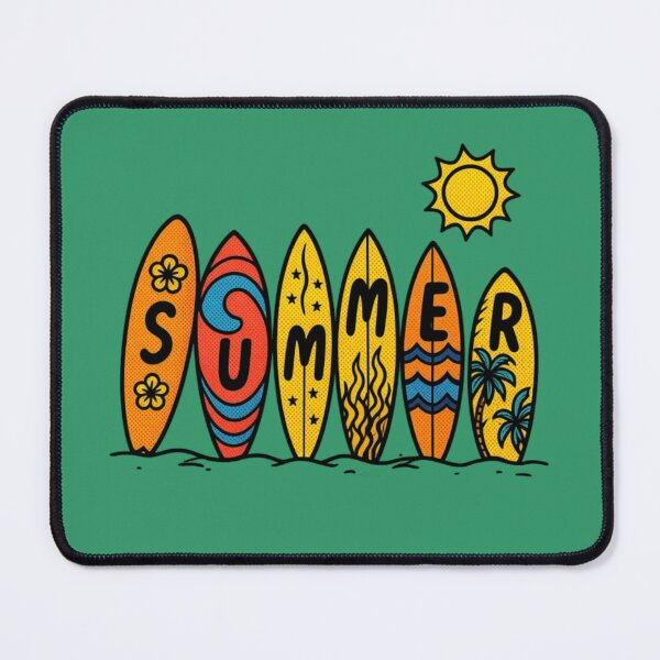 Item preview, Colorful Surfboards Summer Vibes designed and sold by Sticker-Crafts.