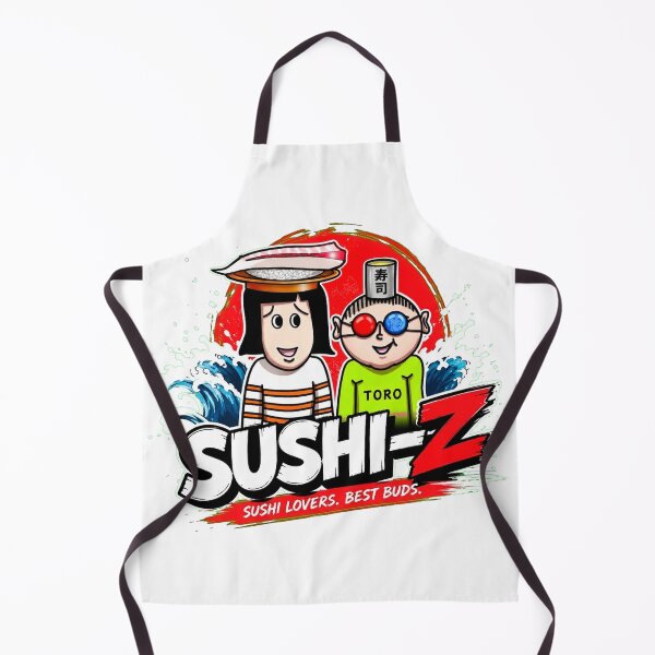 Item preview, The Sushi-z: The World's Strongest Sushi Tag Team designed and sold by Surreal Characters & Cute Pups.