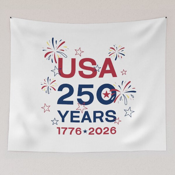 Item preview, USA 250 Years 1776 - 2026. Happy 4th of July Greetings. United States Independence Day Celebration designed and sold by AnnaShalygina.