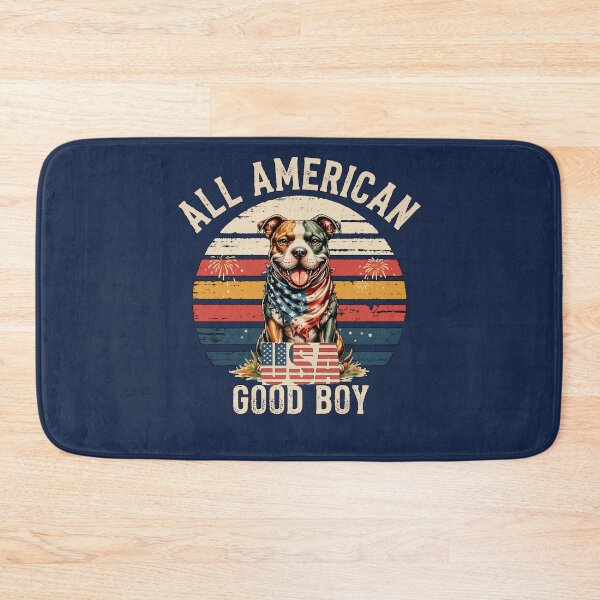 Item preview, All American Good Boy Pitbull Dogs 4th of July Dog designed and sold by tamdevo1.