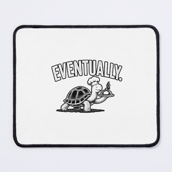 Item preview, Eventually Turtle Chef – Funny Kitchen Humor designed and sold by supersanko.