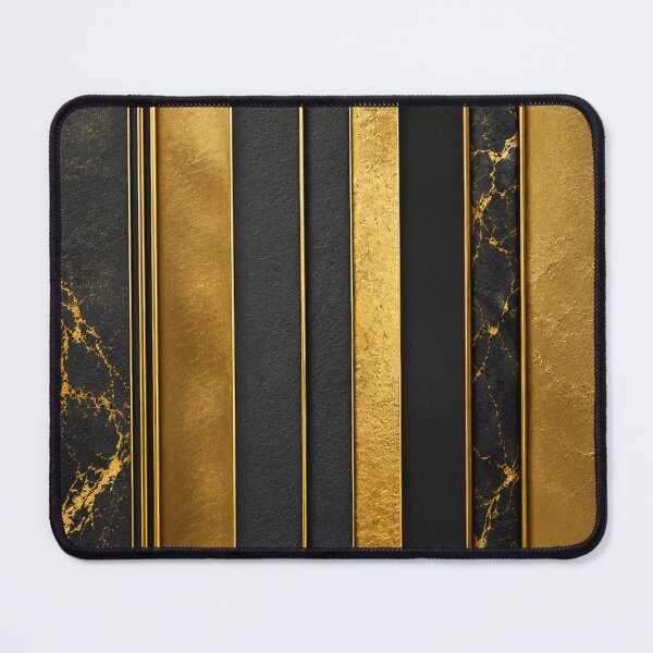 Item preview, Luxury Black and Gold Stripes designed and sold by NaphDesigns.
