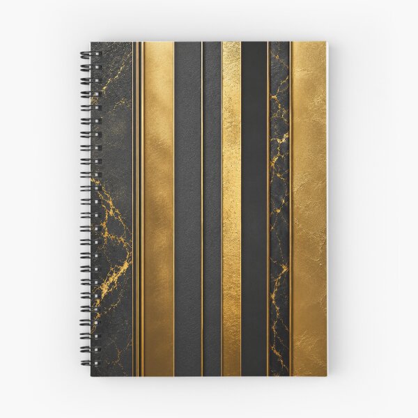 Item preview, Luxury Black and Gold Stripes designed and sold by NaphDesigns.
