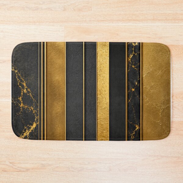 Item preview, Luxury Black and Gold Stripes designed and sold by NaphDesigns.