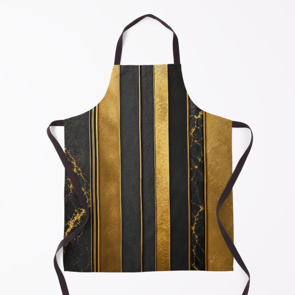 Item preview, Luxury Black and Gold Stripes designed and sold by NaphDesigns.