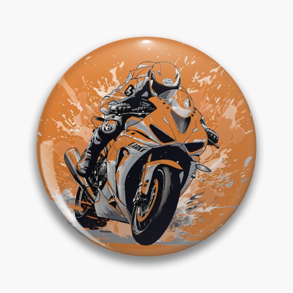 Item preview, Racing Motorcycle designed and sold by Magenta Merch.