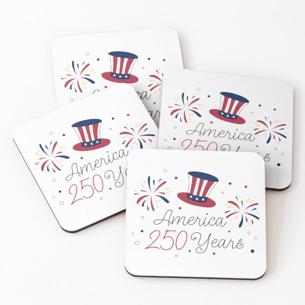 Item preview, America 250. Happy 4th of July USA Greetings. United States 250 Years Independence Day Celebration designed and sold by AnnaVioletStore.