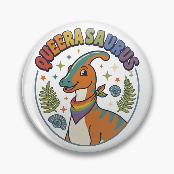Item preview, Queer Dinosaur Queerasaurus designed and sold by tigrootiger.