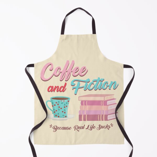 Item preview, Coffee and Fiction, books & cup  designed and sold by Shedronpanda.