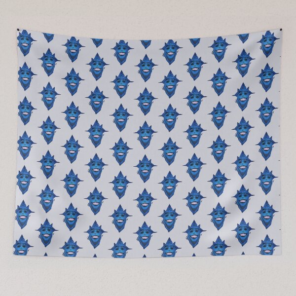 Item preview, Doodle Blue Villain designed and sold by Ninaa-Art.