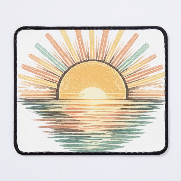 Item preview, Vintage Sunset Engraving Retro Aesthetic 2026 designed and sold by afr-saad.