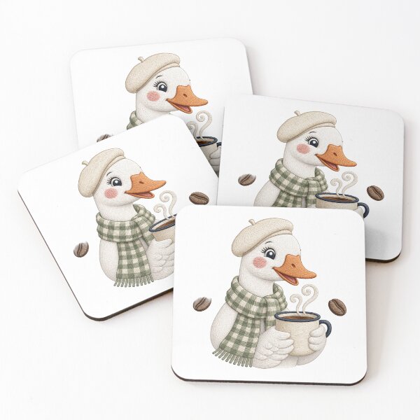 Item preview, Coffee Club Goose Sticker designed and sold by The Silly goose country club.