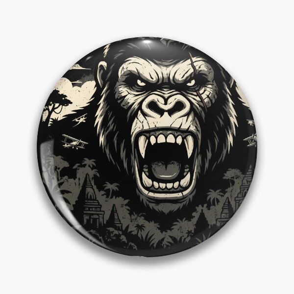 Item preview, King Kong Movie Graphic Tee designed and sold by Senpaiwaves.