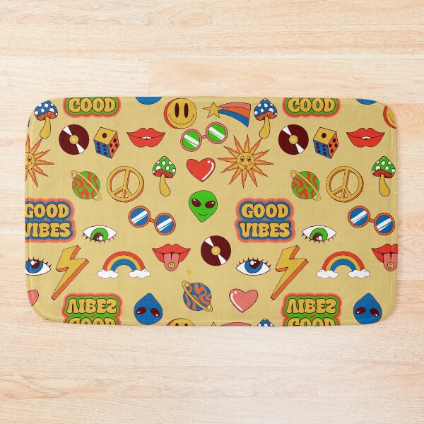 Item preview, good vibes alien groovy pop art 1970s designed and sold by Gossip Rag.