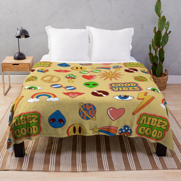 Item preview, good vibes alien groovy pop art 1970s designed and sold by Gossip Rag.