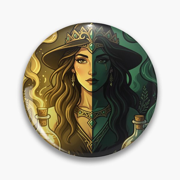 Item preview, The Potion Witch — Dark Magic Fantasy Art designed and sold by NoctPrints.