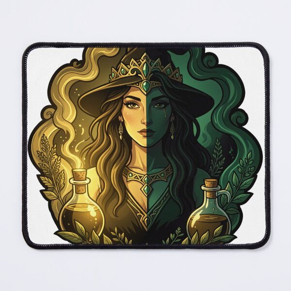 Item preview, The Potion Witch — Dark Magic Fantasy Art designed and sold by NoctPrints.