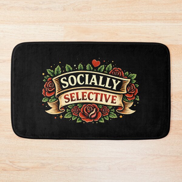 Item preview, Socially Selective Funny Introvert  designed and sold by DemureArtsy.