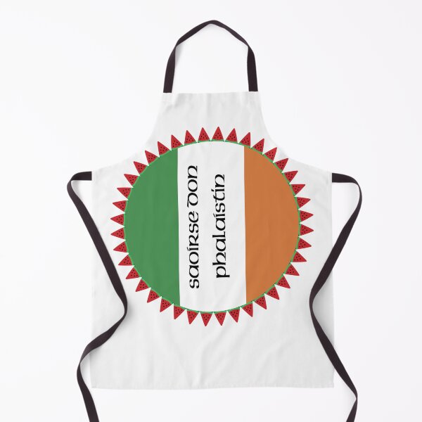 Item preview, Saoirse don Phalaistín – Irish Language Palestine Solidarity Print designed and sold by heartofireland.