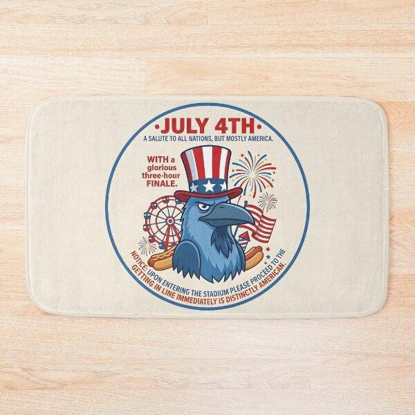 Item preview, BUT MOSTLY AMERICA - Patriotic Sam the Eagle July 4th Fireworks designed and sold by gear-posters.