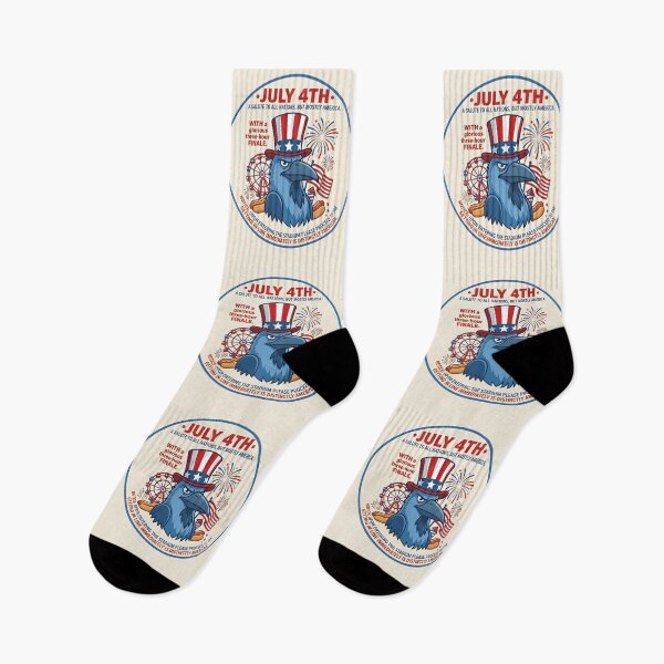 Item preview, BUT MOSTLY AMERICA - Patriotic Sam the Eagle July 4th Fireworks designed and sold by gear-posters.