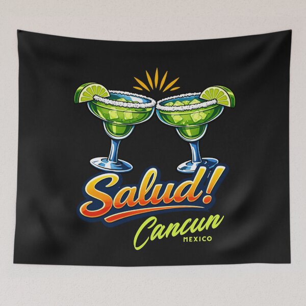 Item preview, Salud Cancun Mexico Margarita Vacation Drink designed and sold by Tsugraf Designs.