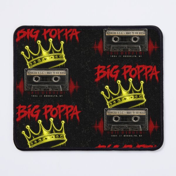 Item preview, 90s Hip Hop Cassette Poster Retro Rap Music Wall Art designed and sold by Tabloblog.
