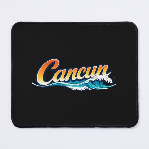 Item preview, Cancun Mexico Travel Holiday Surfing Graphic designed and sold by Tsugraf Designs.