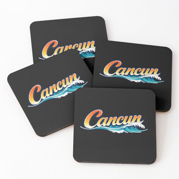 Item preview, Cancun Mexico Travel Holiday Surfing Graphic designed and sold by Tsugraf Designs.