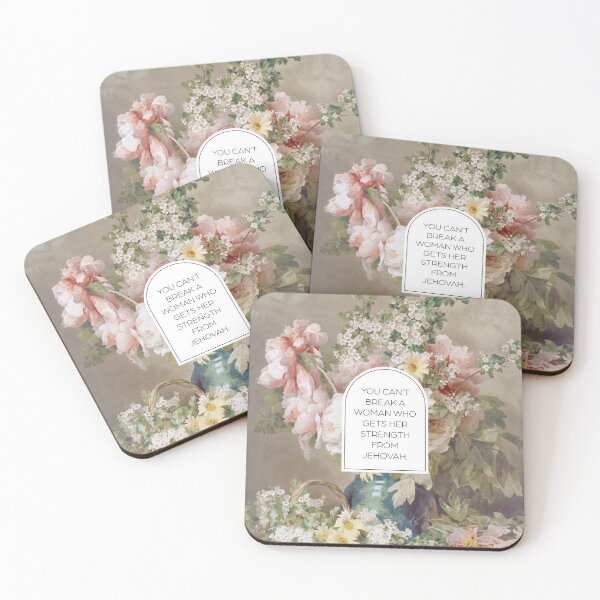 Item preview, You Can't Break a Woman Who Gets Her Strength From Jehovah designed and sold by Paper Bee Gift Shop.
