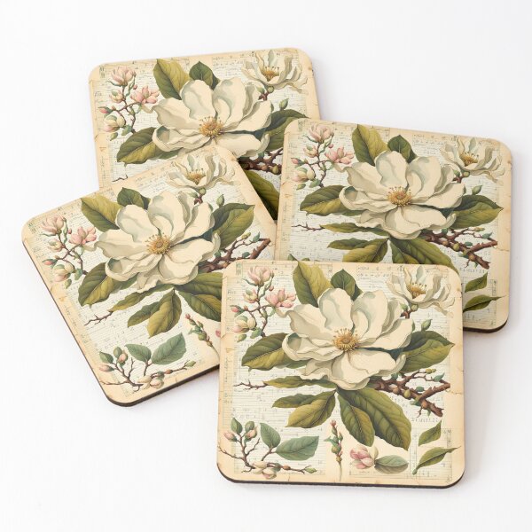 Item preview, Vintage Magnolia designed and sold by BanaArtbyBB.